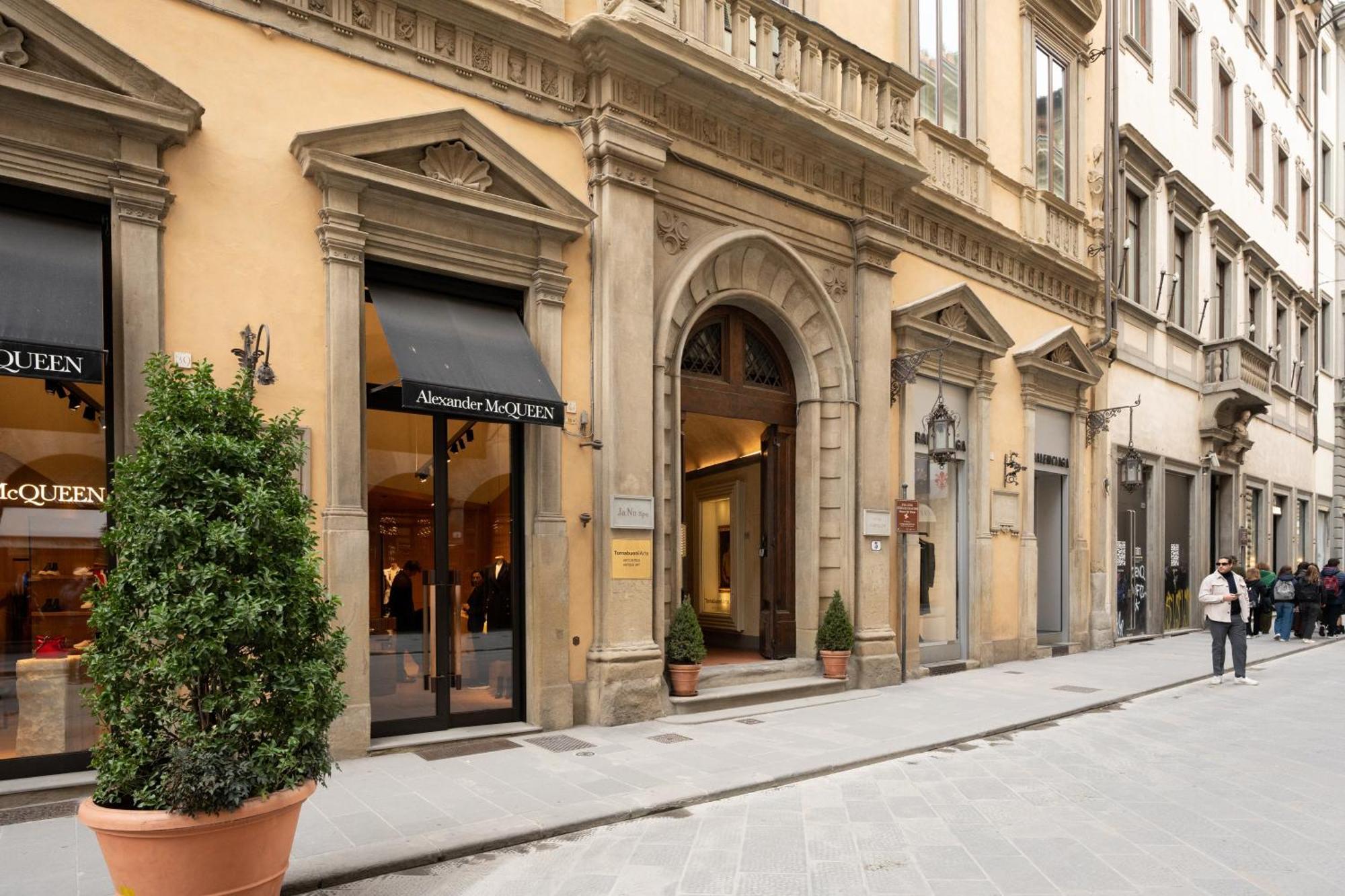 Tg - One Bedroom Luxury Apartment In The Fashion District Florenz Exterior foto