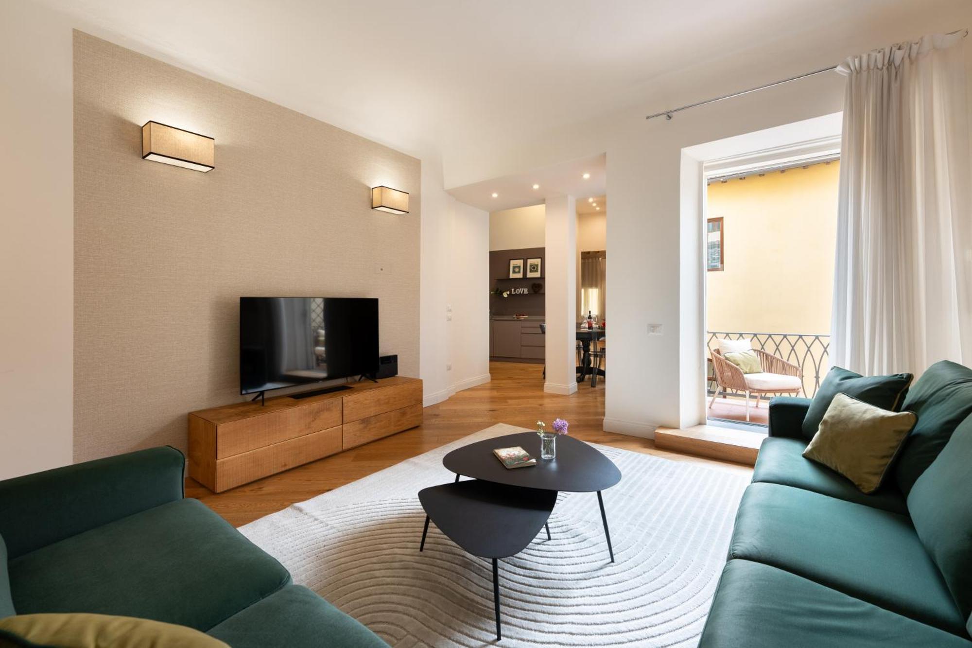 Tg - One Bedroom Luxury Apartment In The Fashion District Florenz Exterior foto
